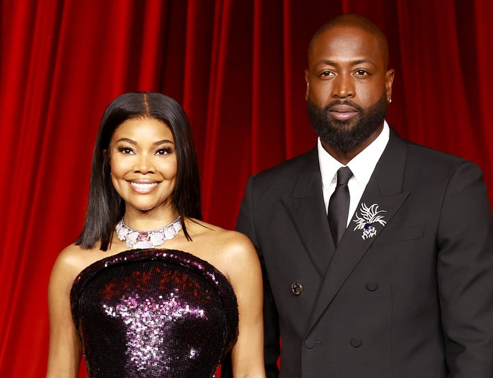 Gabrielle Union and Dwyane Wade attend The Fourth Annual Academy Museum Gala at Academy Museum of Motion Pictures.