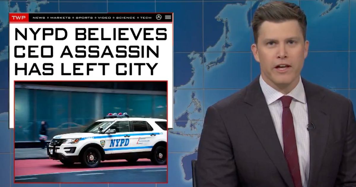 Colin Jost Mocks Officials For Delivering This ‘Tough Message’ After NYC Shooting