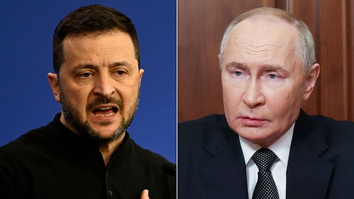 Zelenskyy and Putin