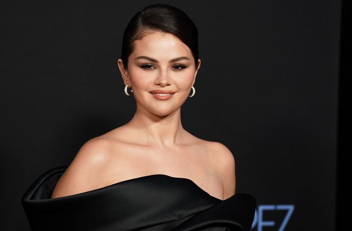 Selena Gomez at the premiere of Emilia Pérez in October