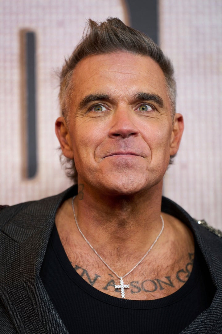 Robbie Williams is up for his first Golden Globe