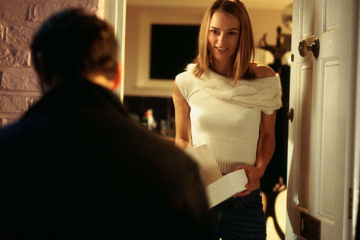 Keira Knightley's character gets a surprise in Love Actually