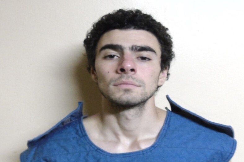 This booking photo released Monday, Dec. 9, 2024, by the Pennsylvania Department of Corrections shows Luigi Mangione