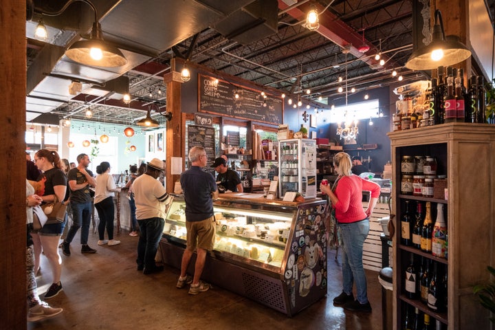 East End Market offers everything from Japanese mochi-style donuts to ramen bowls.