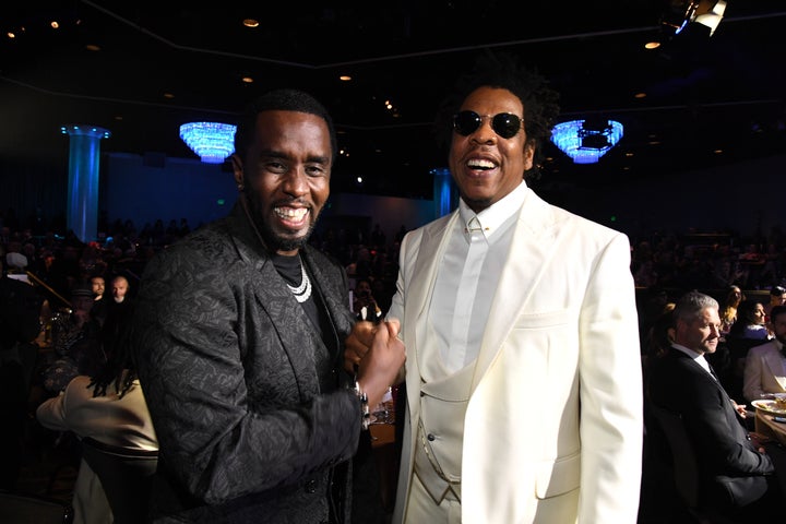 Sean "Diddy" Combs and Jay-Z in 2020.