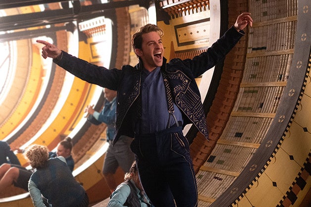 Jonathan Bailey as Fieryo in Wicked