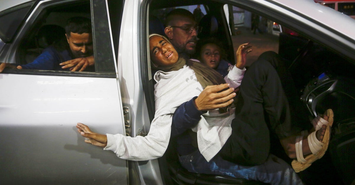 NextImg:Israeli Strikes In Gaza Kill At Least 33 Palestinians Overnight, Including Children
