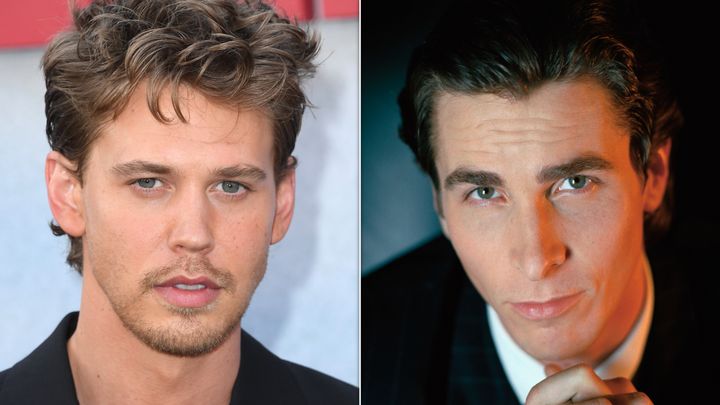 Austin Butler (left) will take on the role of Patrick Bateman, memorably played by Christian Bale 24 years ago, in a new adaptation of "American Psycho."