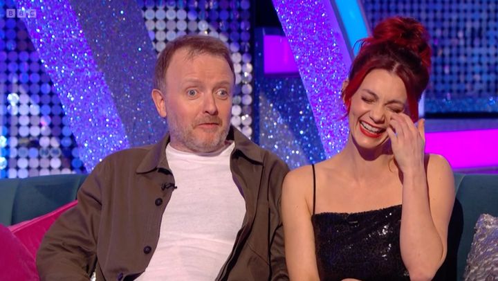 Chris McCausland and Dianne Buswell on It Takes Two