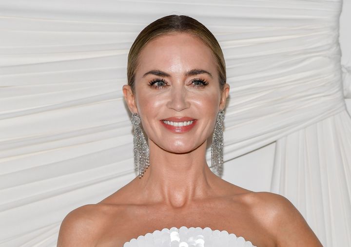 Emily Blunt at The Albies hosted by the Clooney Foundation for Justice at the New York Public Library in New York.