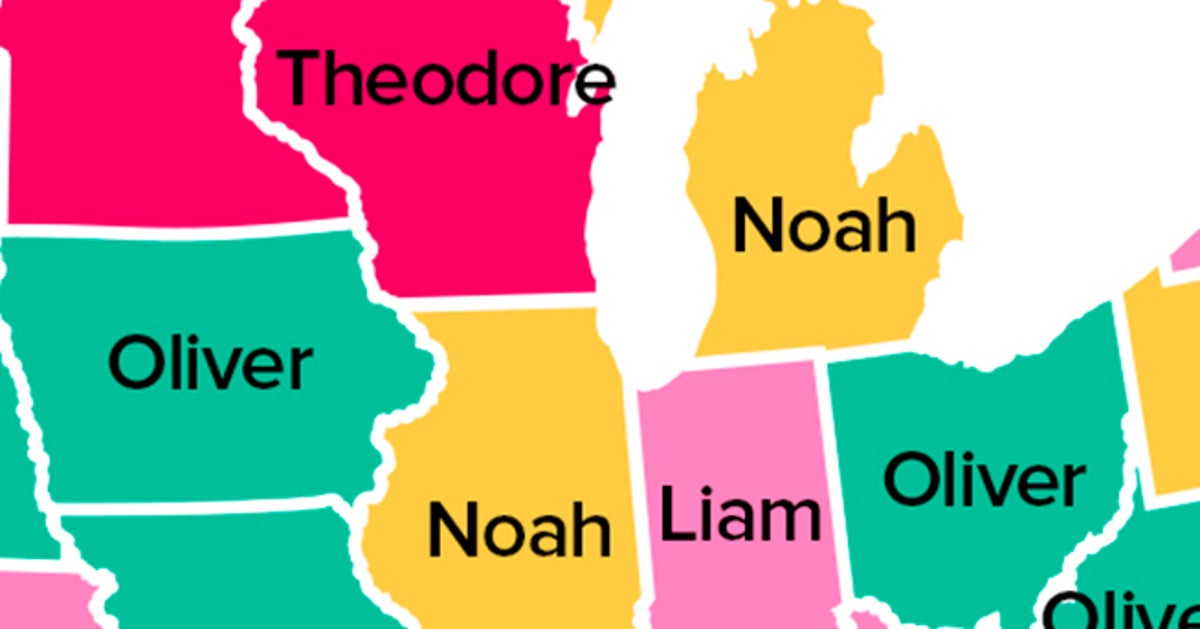 NextImg:These Are The Most Popular Baby Names In Every State