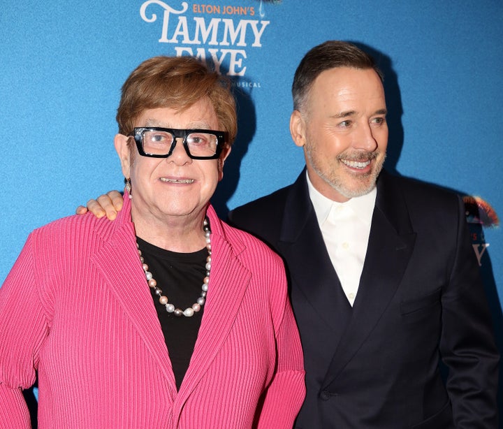 Elton John and David Furnish have been together for more than three decades. 