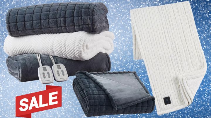 Take 40% off Brookstone heated blankets at Target, for a limited time.