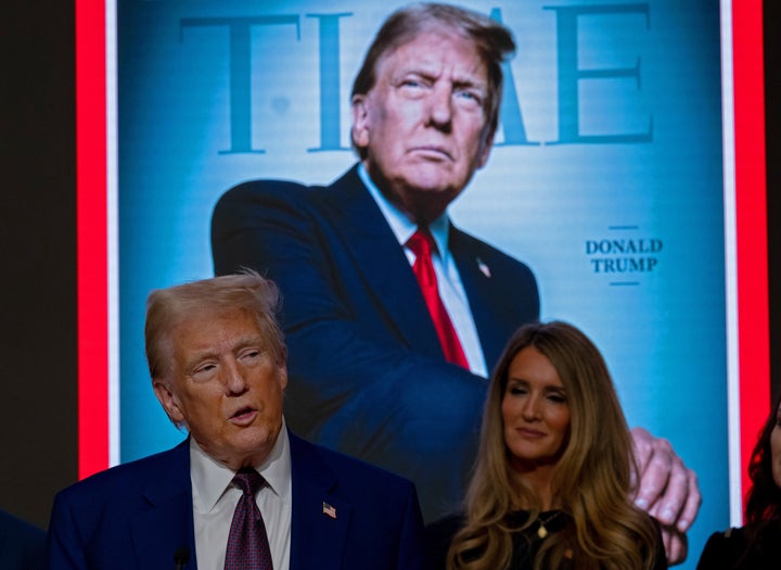 Trump rang the opening bell Thursday at the New York Stock Exchange.