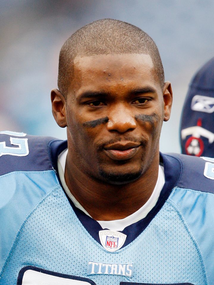 Eric Moulds, shown here during his time with the Tennessee Titans, is accused of giving herpes to several women intentionally.