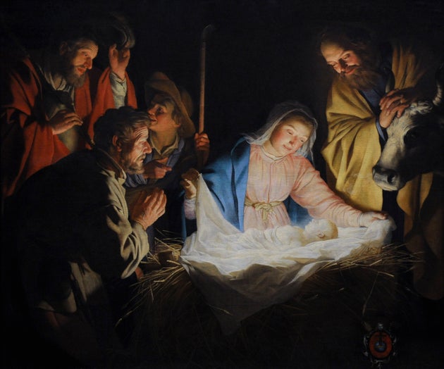 Gerard van Honthorst (1590-1656). Ολλανδός ζωγράφος. Η προσκύνηση των βοσκών, 1622. Μουσείο Wallraf-Richartz. Κολωνία. Γερμανία. (Φωτογραφία: PHAS/Universal Images Group μέσω Getty Images)