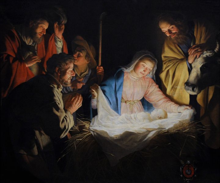 Gerard van Honthorst (1590-1656). Ολλανδός ζωγράφος. Η προσκύνηση των βοσκών, 1622. Μουσείο Wallraf-Richartz. Κολωνία. Γερμανία. (Φωτογραφία: PHAS/Universal Images Group μέσω Getty Images)