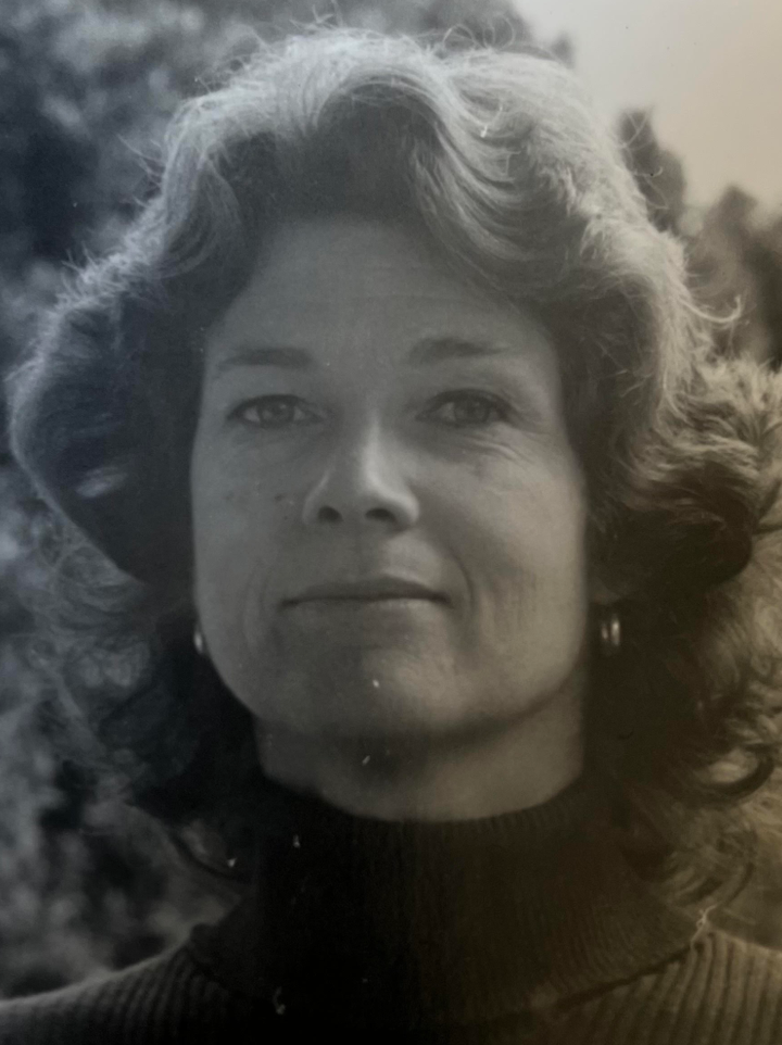 The author's mother in Washington, D.C., in 1974.