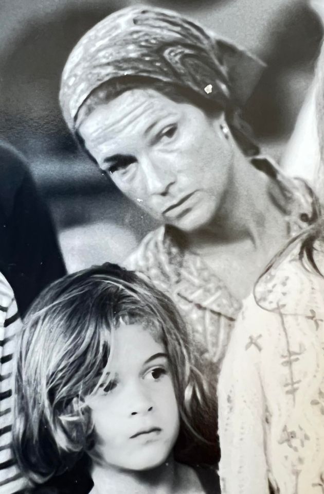 The author and her mother at a parade in Chappaqua, New York, in 1968.