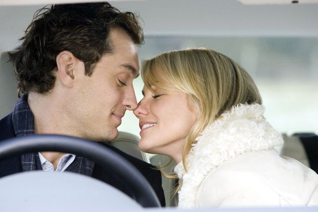 Jude Law and Cameron Diaz in The Holiday