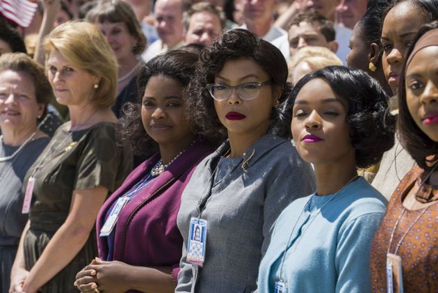 Octavia Spencer, Taraji P Henson and Janelle Monáe in Hidden Figures