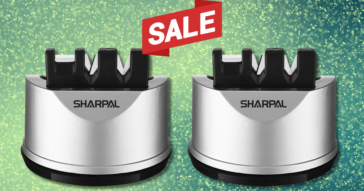 NextImg:This Sharpener Can Take Your Knives From 'Butter Knife Dull' To ‘Razor Sharp’ In Seconds — And It's Under $13