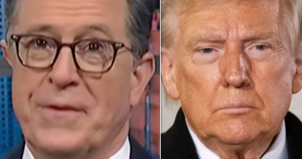Stephen Colbert's Audience Erupts Over His Shortest Burn Of Donald Trump Yet