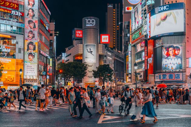 渋谷のスクランブル交差点（イメージ画像）