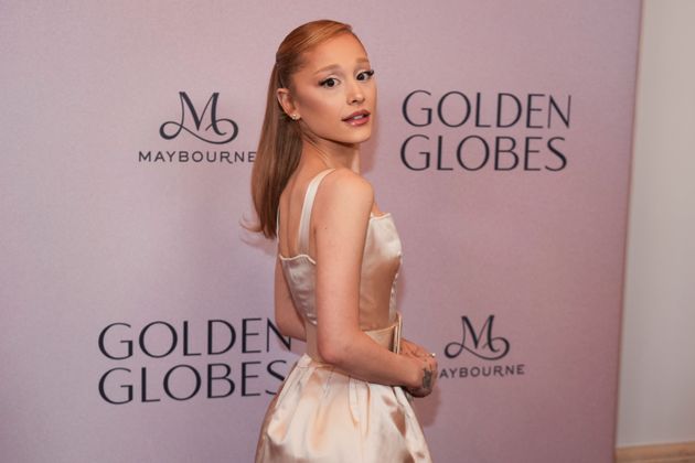 Ariana Grande at a first-time Golden Globe nominee luncheon earlier this week