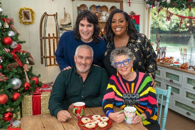 Noel Fielding, Alison Hammond, Paul Hollywood and Prue Leith