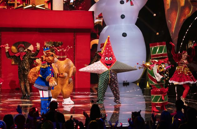 Nutcracker, Turkey Crown, Star and Cracker are the four new additions to the Masked Singer UK universe