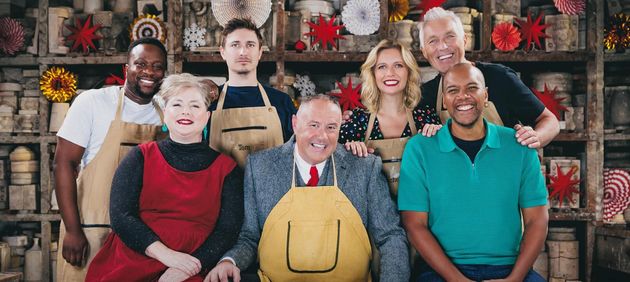 The Great Pottery Throw Down is welcoming four celebrity contestants this Christmas