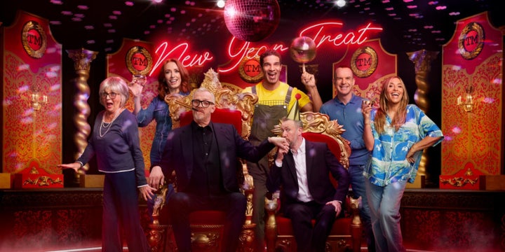 The cast of Taskmaster's New Year Year Treat for 2025