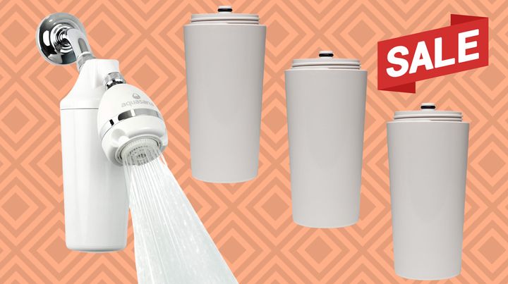 Amazon has the Aquasana shower filter at a big discount right now.