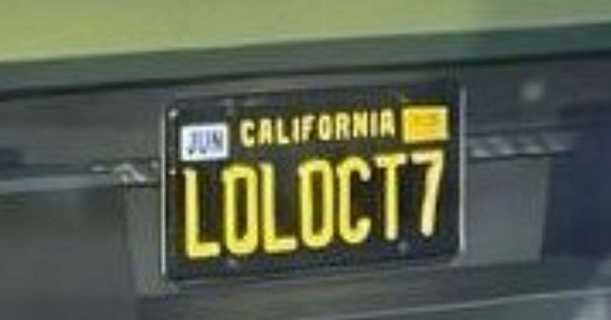 California DMV Apologizes For Approving Potentially Offensive License Plate