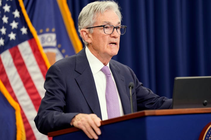 WASHINGTON, DC - NOVEMBER 07: Federal Reserve Bank Chair Jerome Powell speaks at a news conference at the Federal Reserves William McChesney Martin building on November 7, 2024 in Washington, DC. (Photo by Kent Nishimura/Getty Images)
