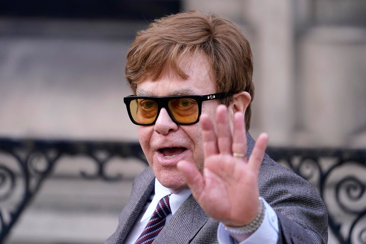 Sir Elton John in March 2023