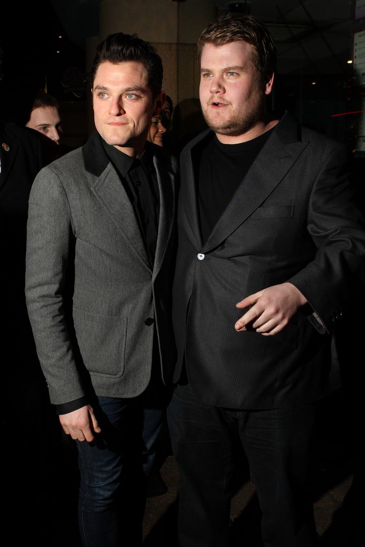 Mathew and James at the premiere of their film Lesbian Vampire Killers in 2009