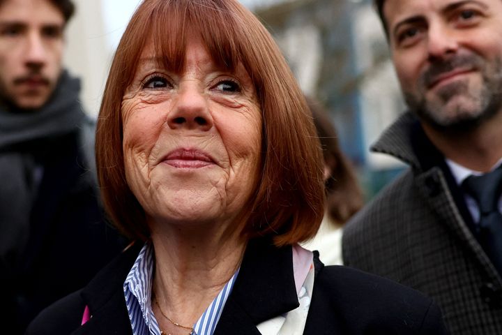 Gisèle Pelicot arrives at the courthouse in Avignon on Dec. 19, 2024, ahead of the verdict in the trial of her ex-husband, with 50 others, accused of drugging her and orchestrating multiple rapes over nearly a decade.