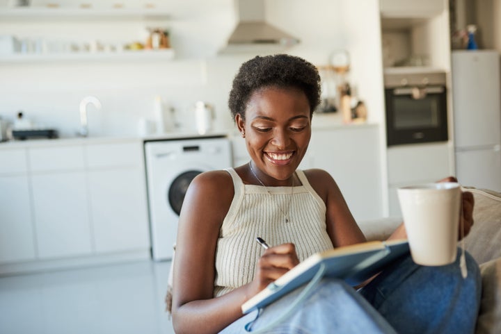 Writing down positive news you hear is a good way to reflect and boost your mental health.