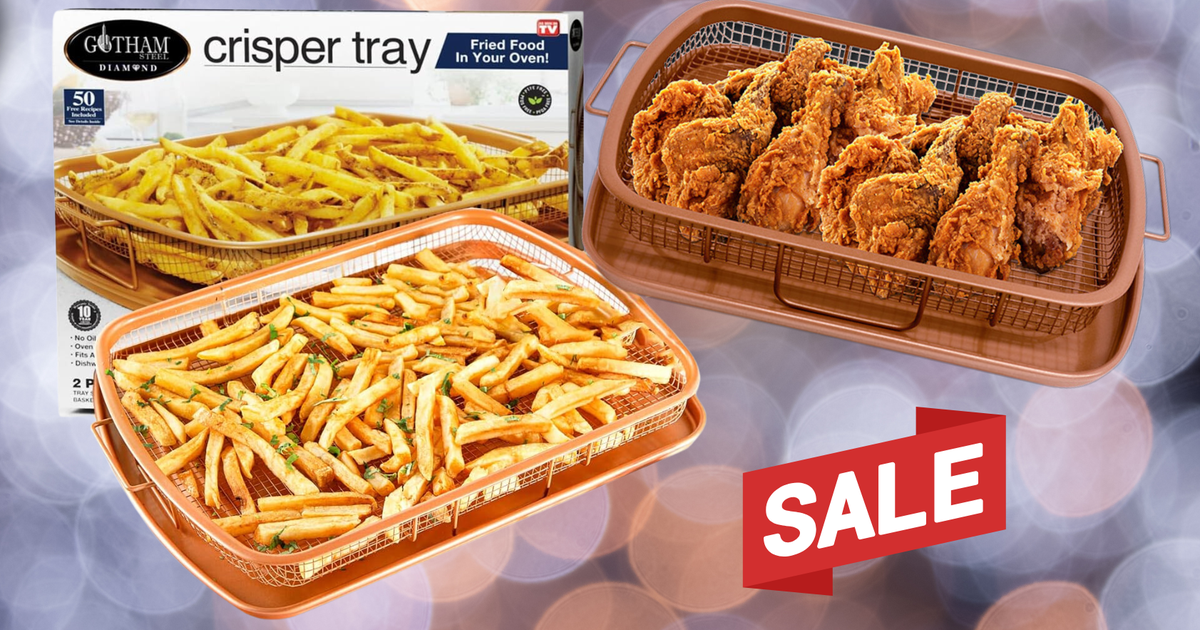 NextImg:This ‘Crisper Tray’ Bakes Air Fryer-Quality Foods Without The Hassle — And It’s Only $25