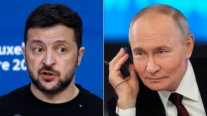 Zelenskyy and Putin