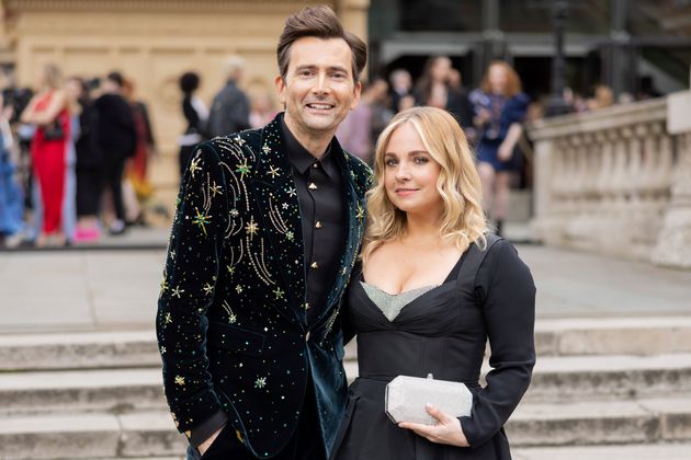 David and Georgia Tennant at the Olivier Awards earlier this year