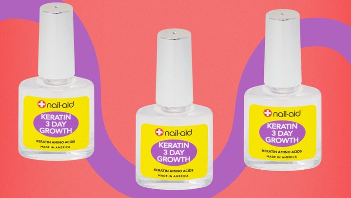 The Nail-Aid keratin treatment claims to regrow broken and brittle nails in just three days.