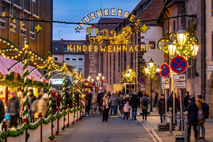 One of the biggest holiday markets in Europe is the Christkindlesmarkt in Nuremberg, Germany.