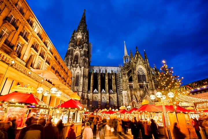 It's hard to get more picturesque than the Cologne Christmas Market at Cologne Cathedral in Germany.