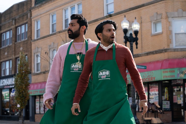 Saagar Shaikh and Asif Ali in "Deli Boys."