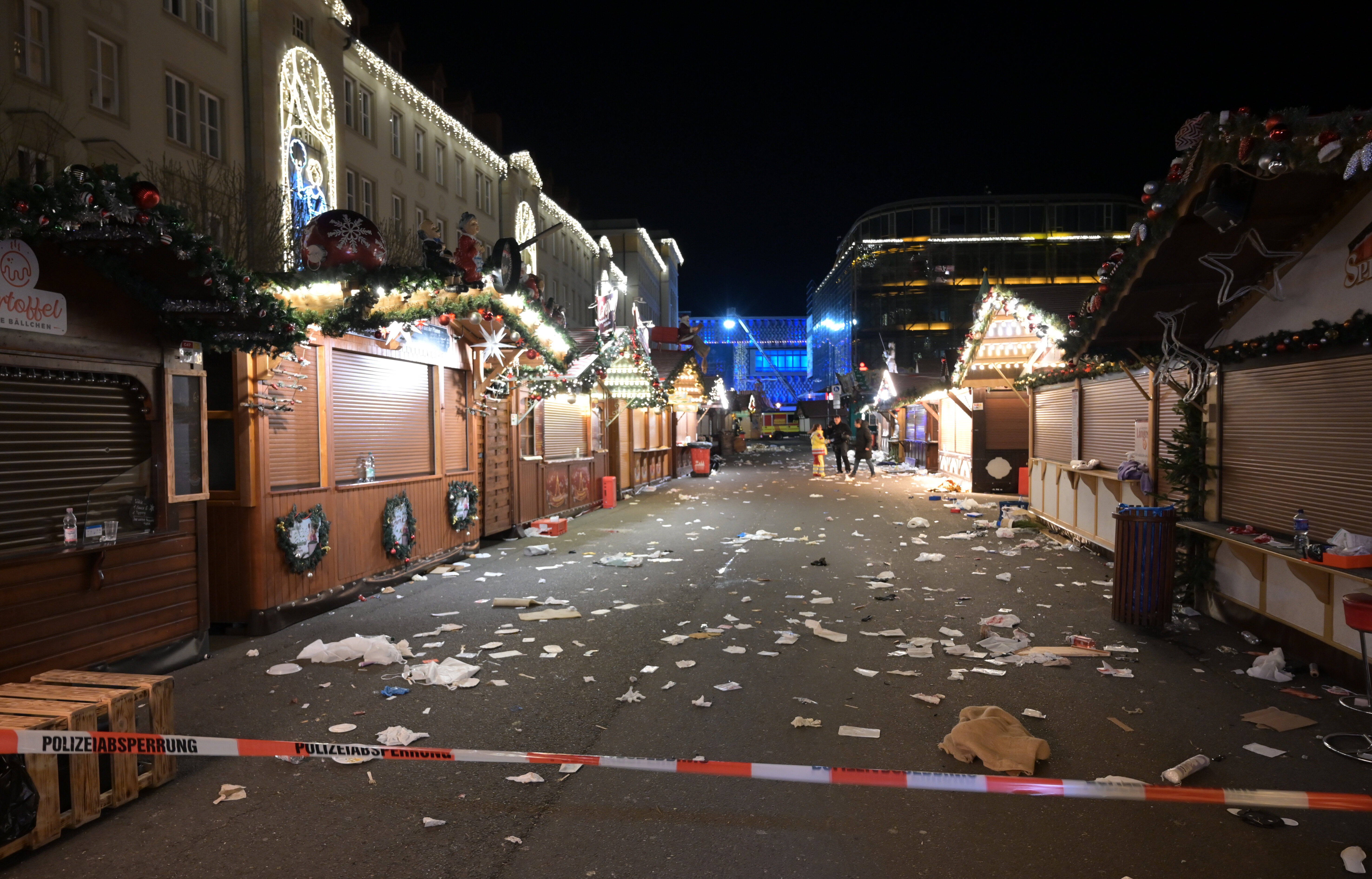 At Least 2 Dead And 60 Hurt After A Car Drives Into A German Christmas Market In A Suspected Attack