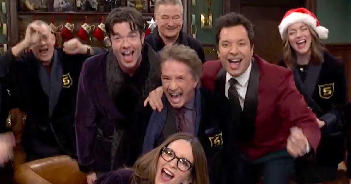 NextImg:'SNL': Tom Hanks, Alec Baldwin And More Welcome Martin Short To 'Five-Timers Club'