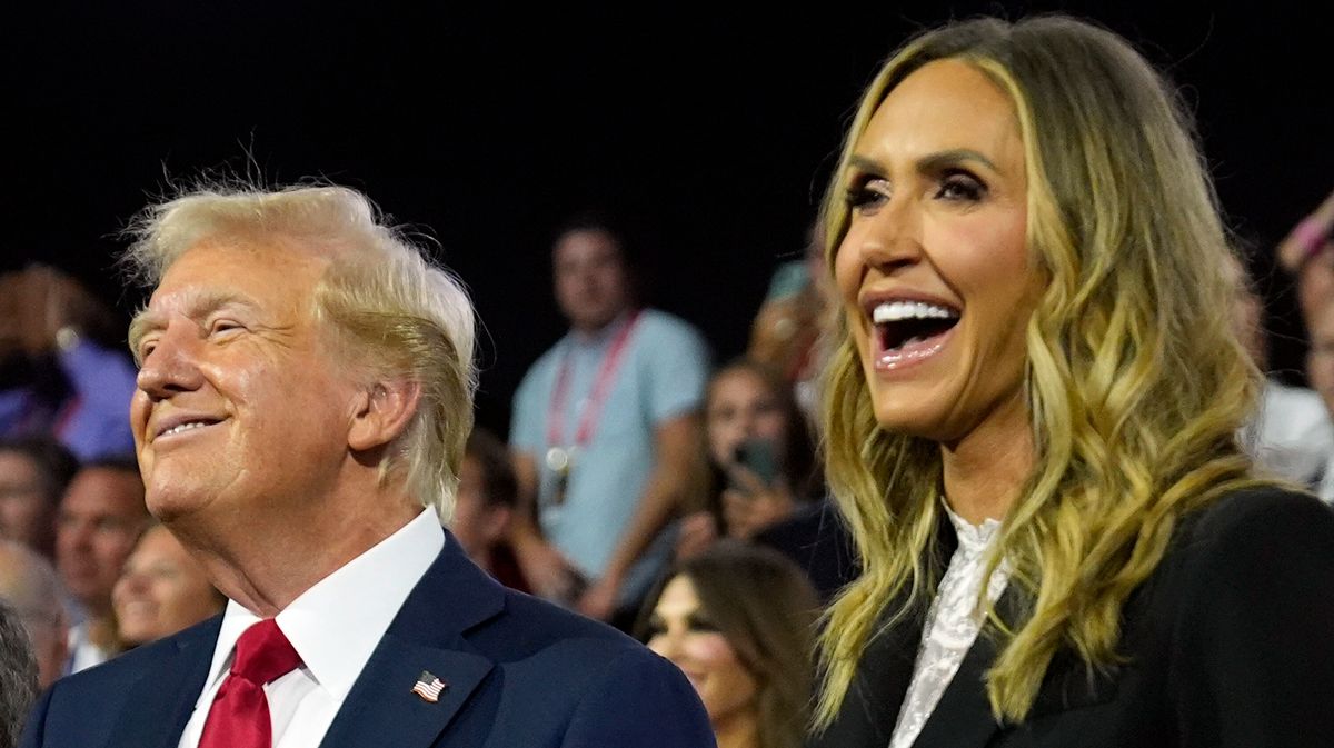 Donald Trump and Lara Trump